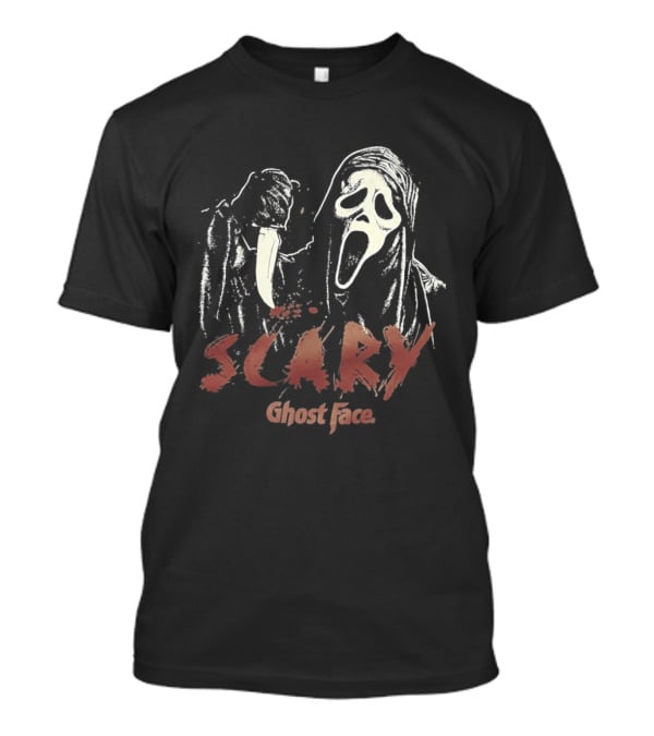 Ghost Face Scary Mask Horror Movie Fan Favorite T-Shirt