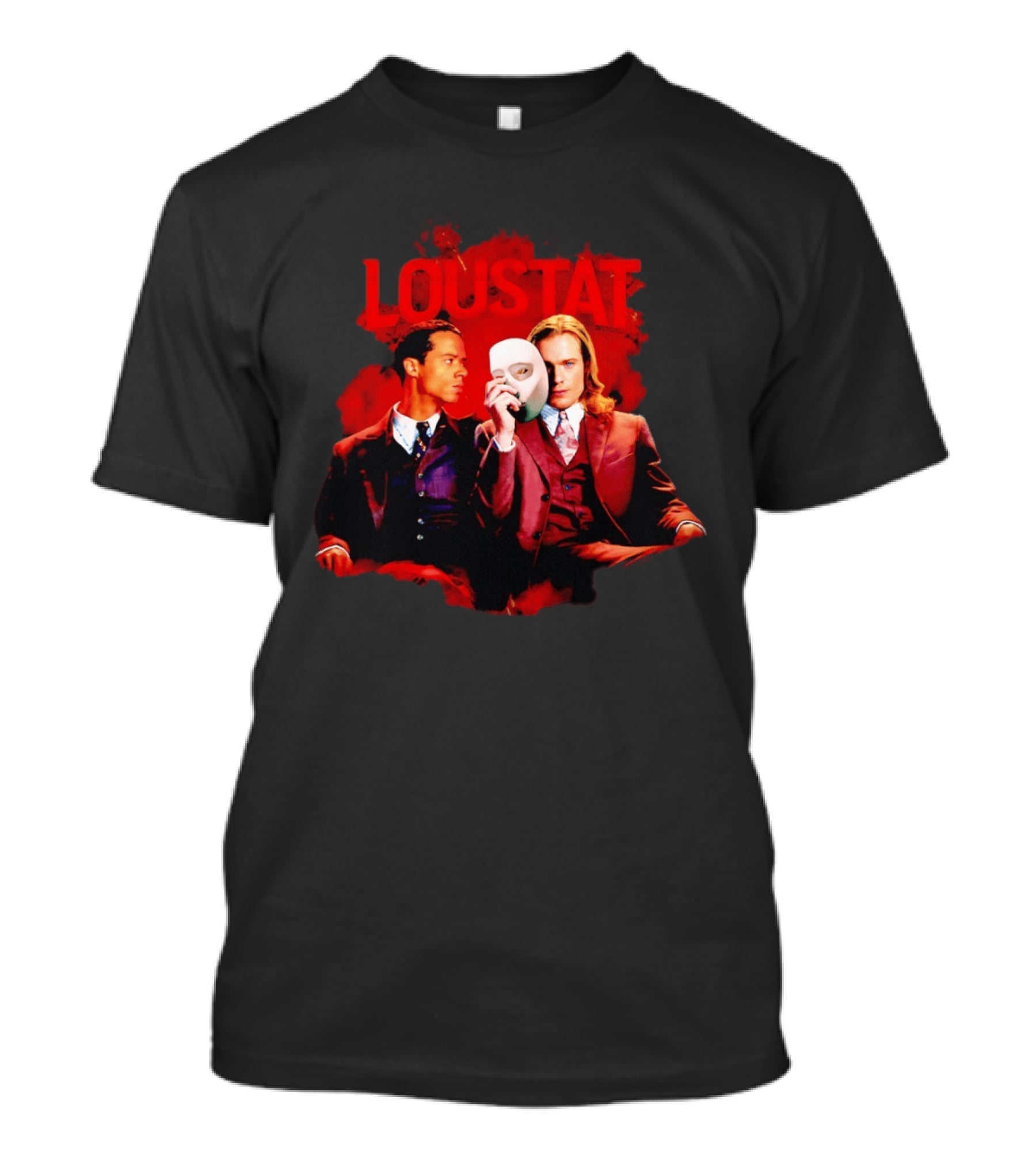 Anne Rice Interview With The Vampire Loustat Masked Characters T-Shirt