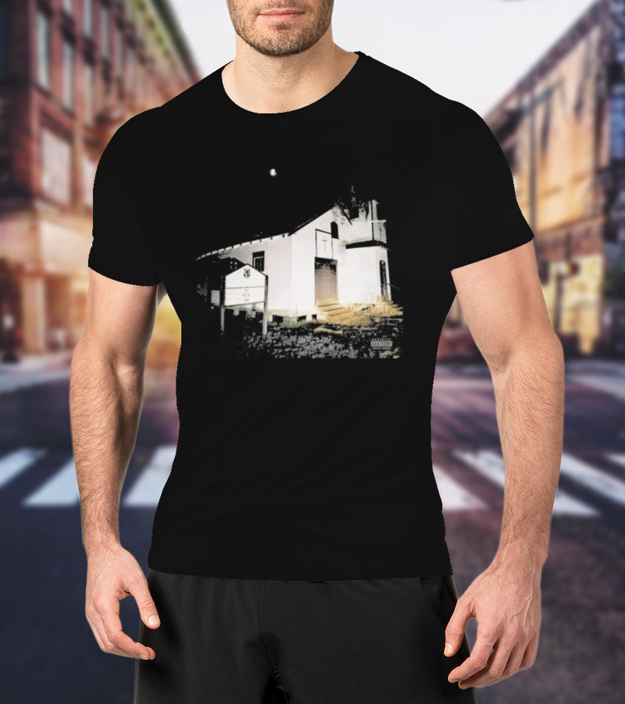 Suicideboys Thy Will Be Done Album Barn Architecture T-Shirt