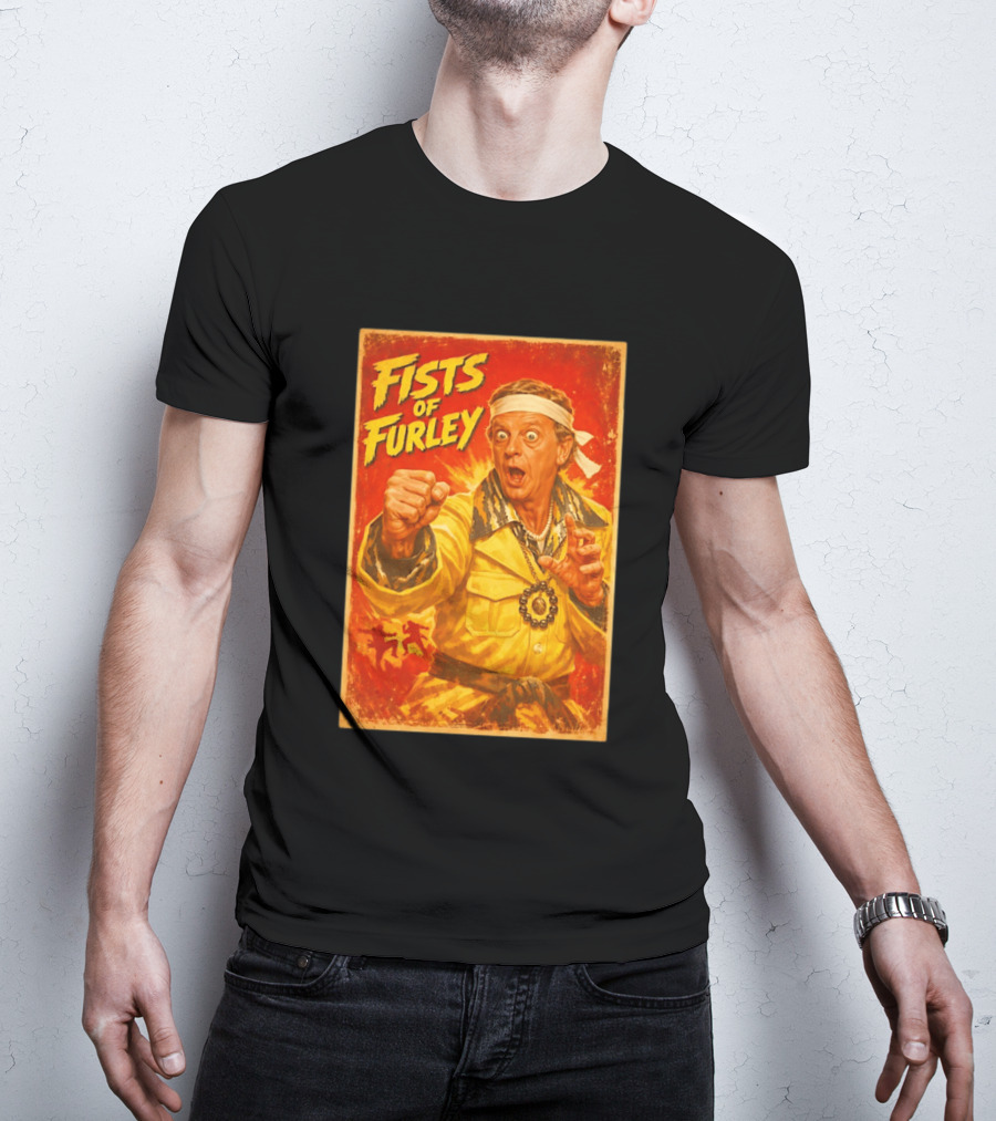 Fists Of Furley Retro Karate Kung Fu Master T-Shirt