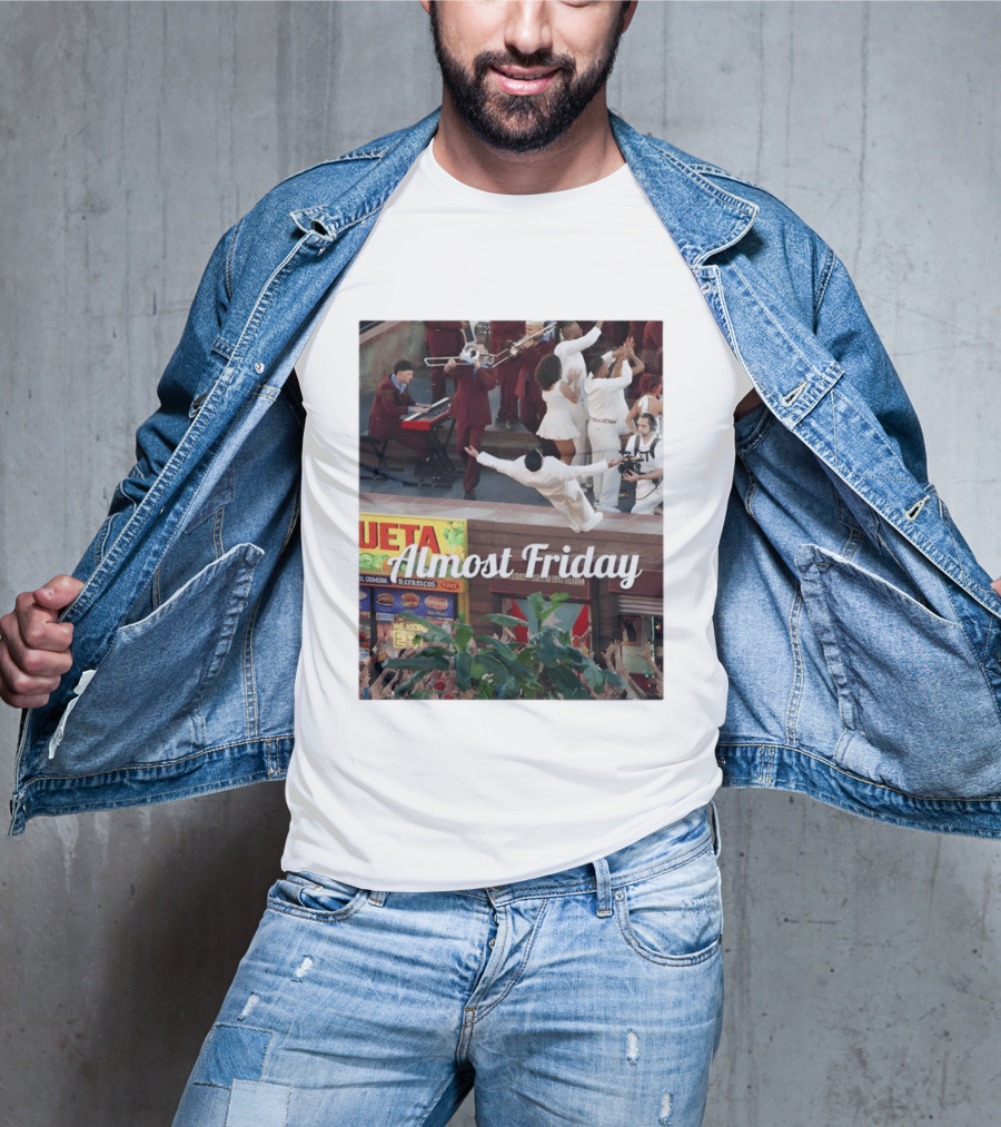 Almost Friday Bad Bunny Un Verano Sin Ti Party Scene T-Shirt