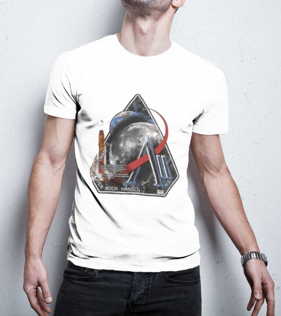 Ron Jon Cocoa Beach FL Artemis II Koch Hansen Moon Mission NASA Spaceship T-Shirt