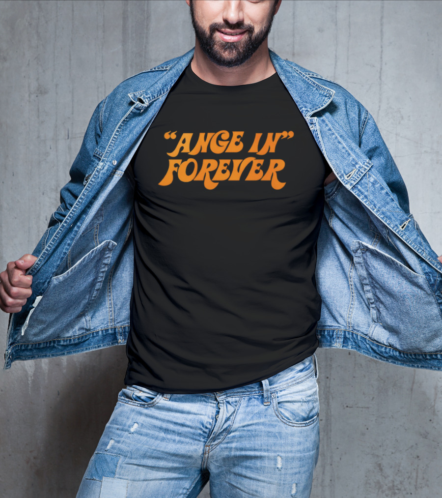 Ange In Forever Vintage Orange T-Shirt