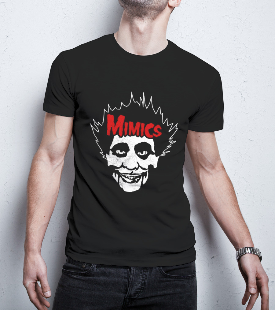 Mimics Fergus Joker Face Wild Hair T-Shirt