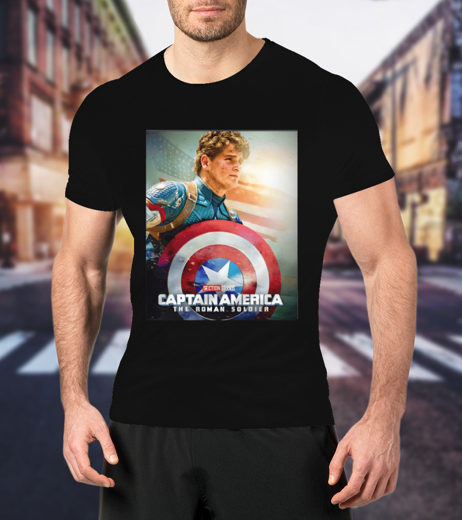 SECTION STUDIOS Captain America The Roman Soldier T-Shirt