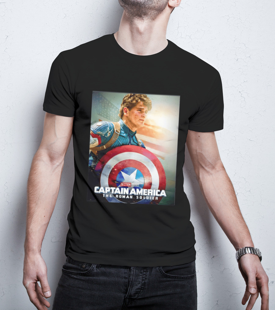 SECTION STUDIOS Captain America The Roman Soldier T-Shirt