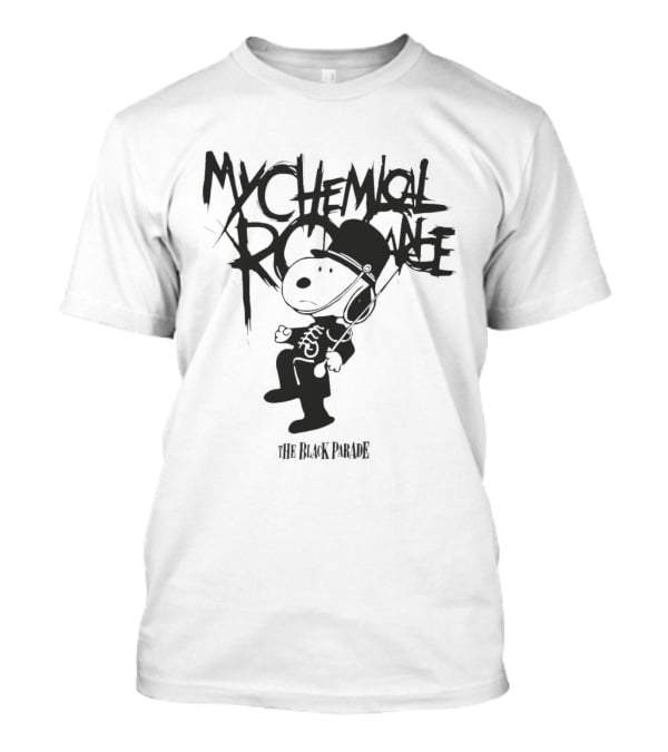 My Chemical Romance Snoopy The Black Parade Fan T-Shirt