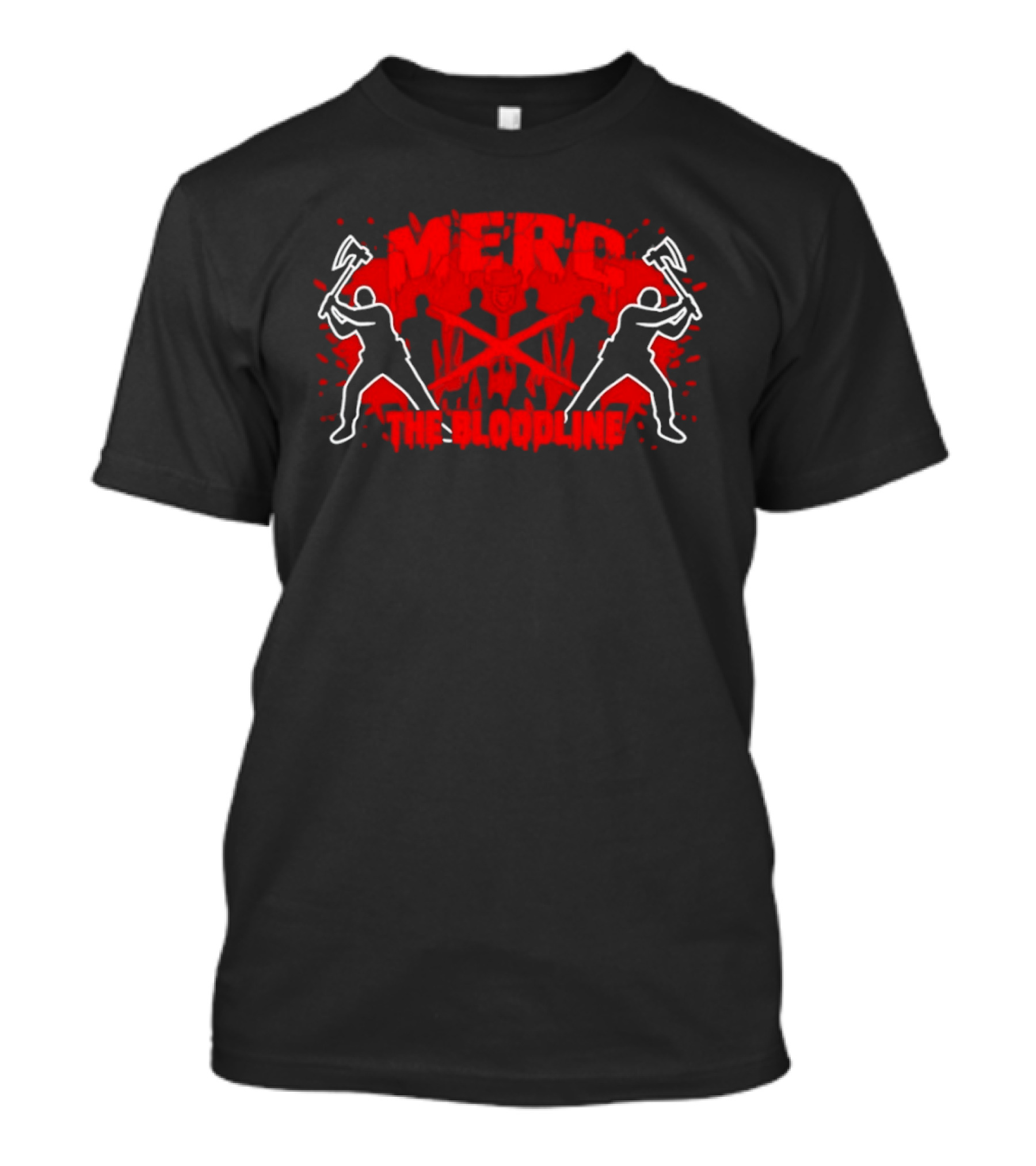 Merc The Bloodlines Axe Fighters Red T-Shirt