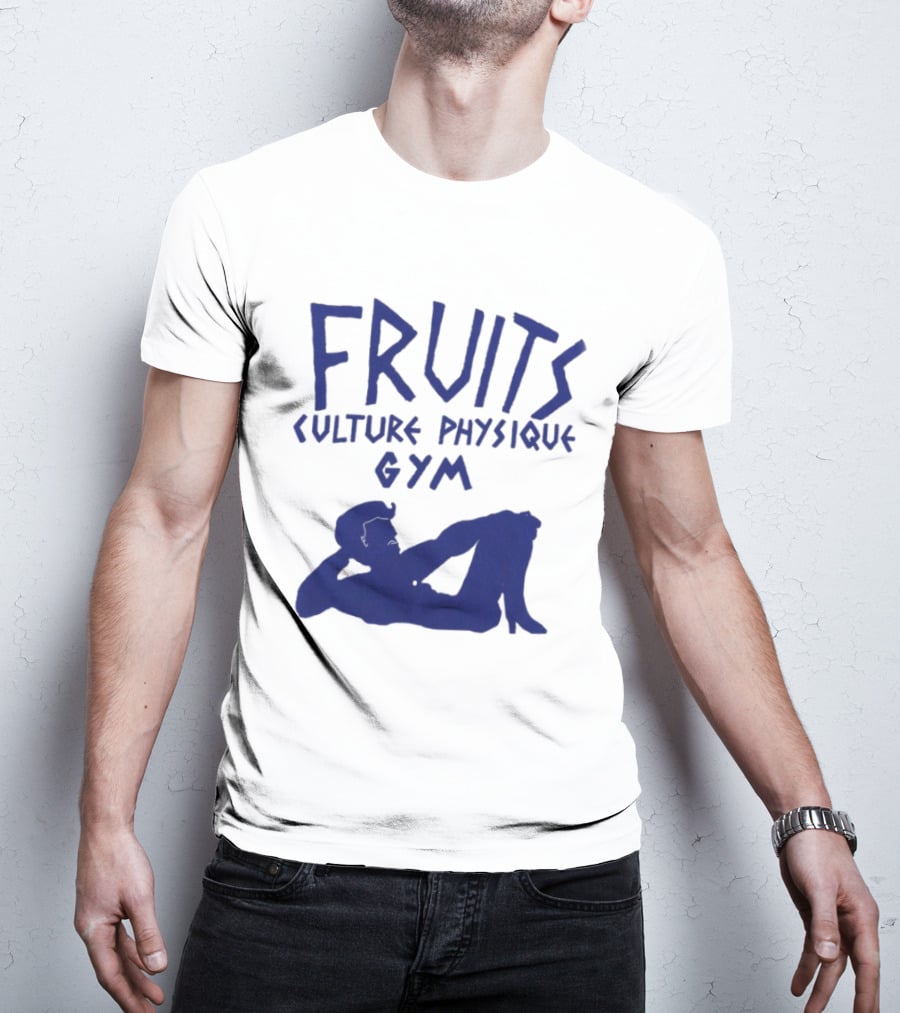 FRUITS Culture Physique Gym Silhouette Fitness T-Shirt