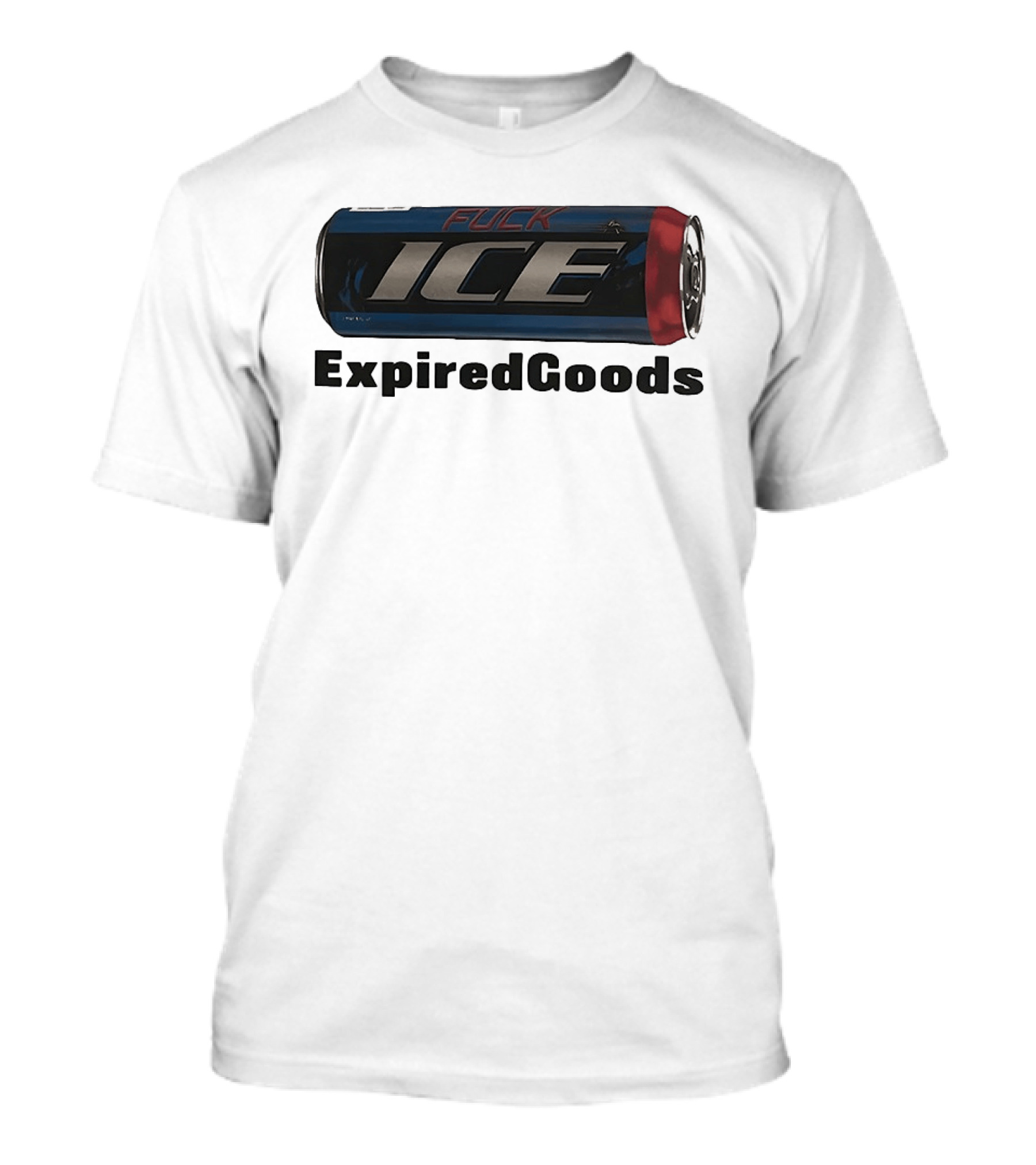 Expired Goods Fuck Ice Can Design Iconic Pop Culture T-Shirt