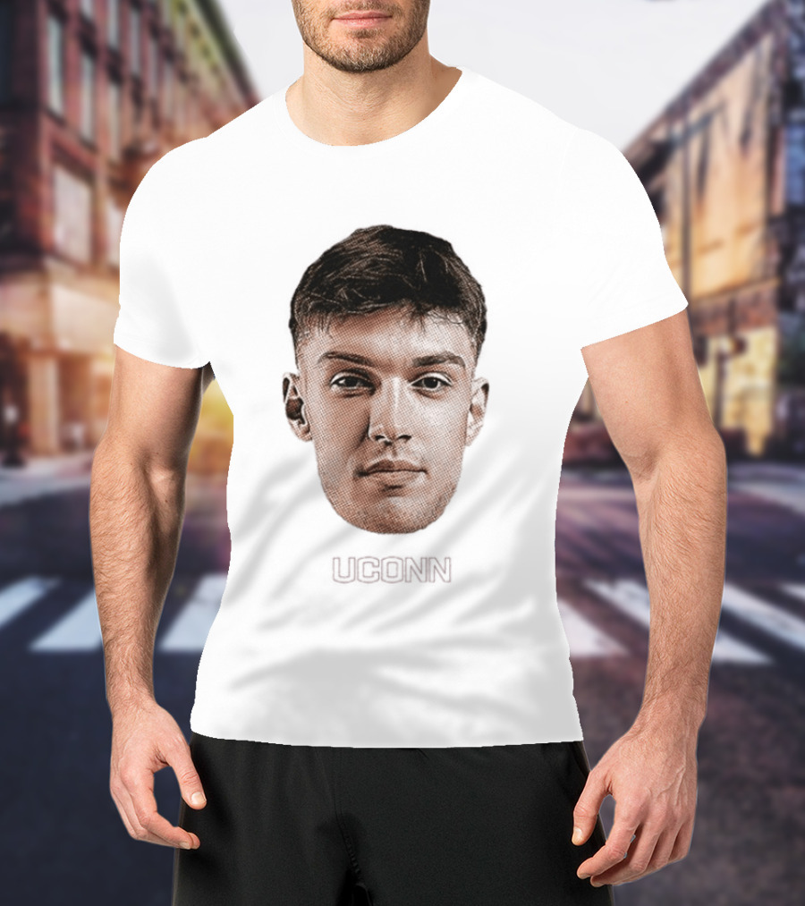 Rrezon Elezaj Uconn Huskies Bobblehead T-Shirt