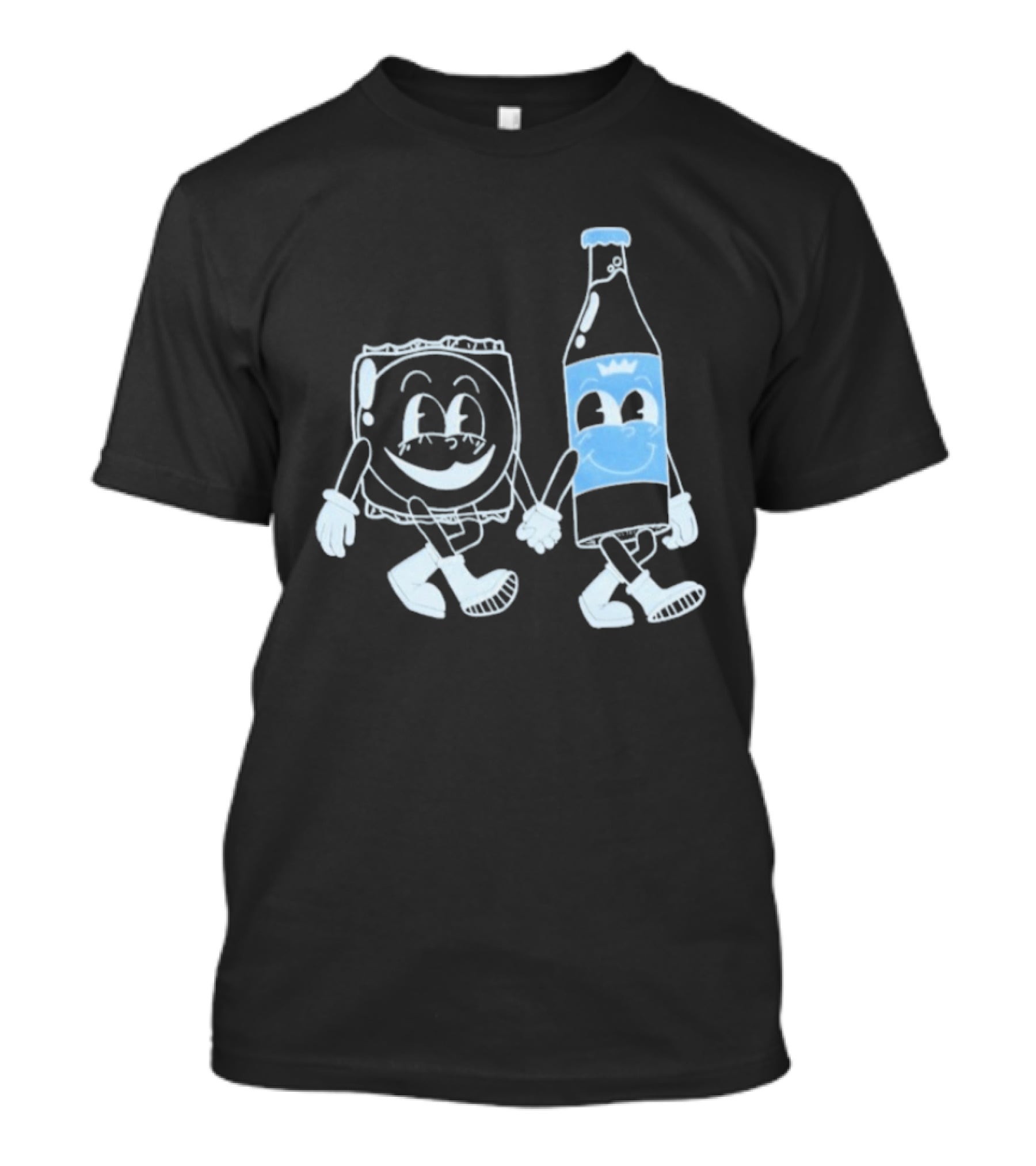 Matt Mitchell RC And MP Smiling Soda Bottle And Cartoon T-Shirt