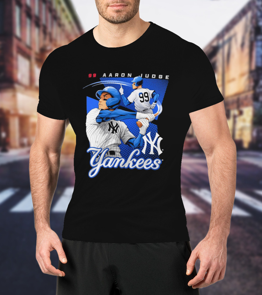 New York Yankees Aaron Judge Anime Yankees 99 T-Shirt