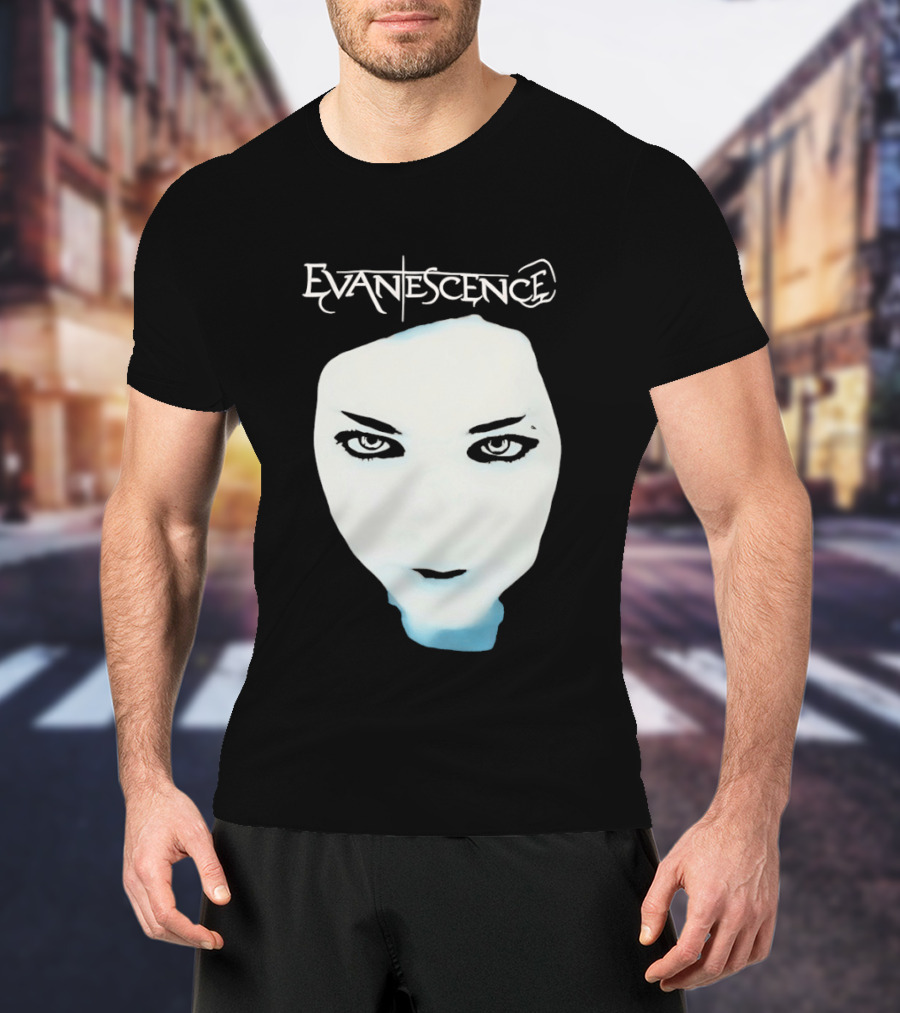 Evanescence Fallen Album Cover Face T-Shirt