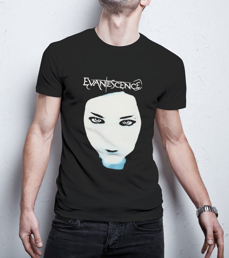 Evanescence Fallen Album Cover Face T-Shirt