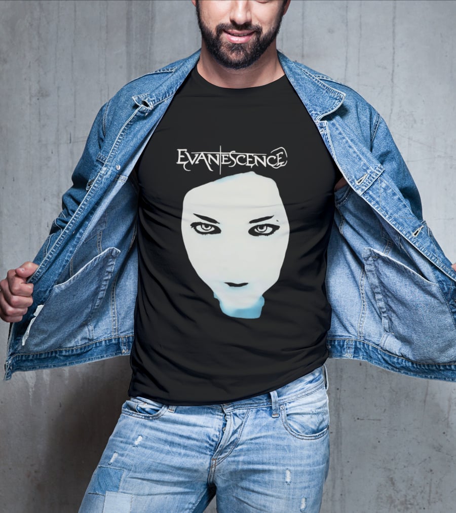 Evanescence Fallen Album Cover Face T-Shirt