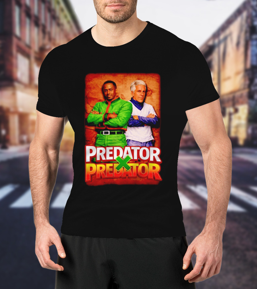 Predator X Predator Epstein And Diddy T-Shirt