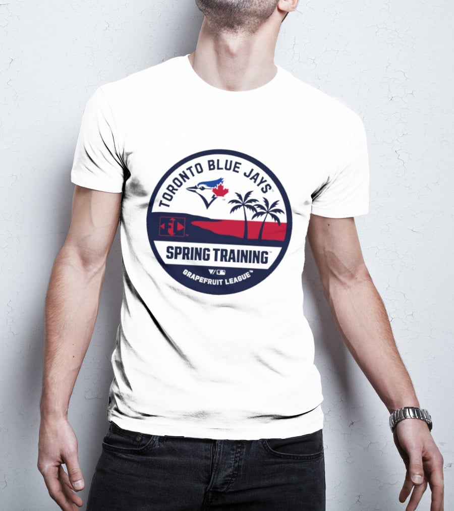 Toronto Blue Jays Spring Training Luxe Knit Palm Trees T-Shirt