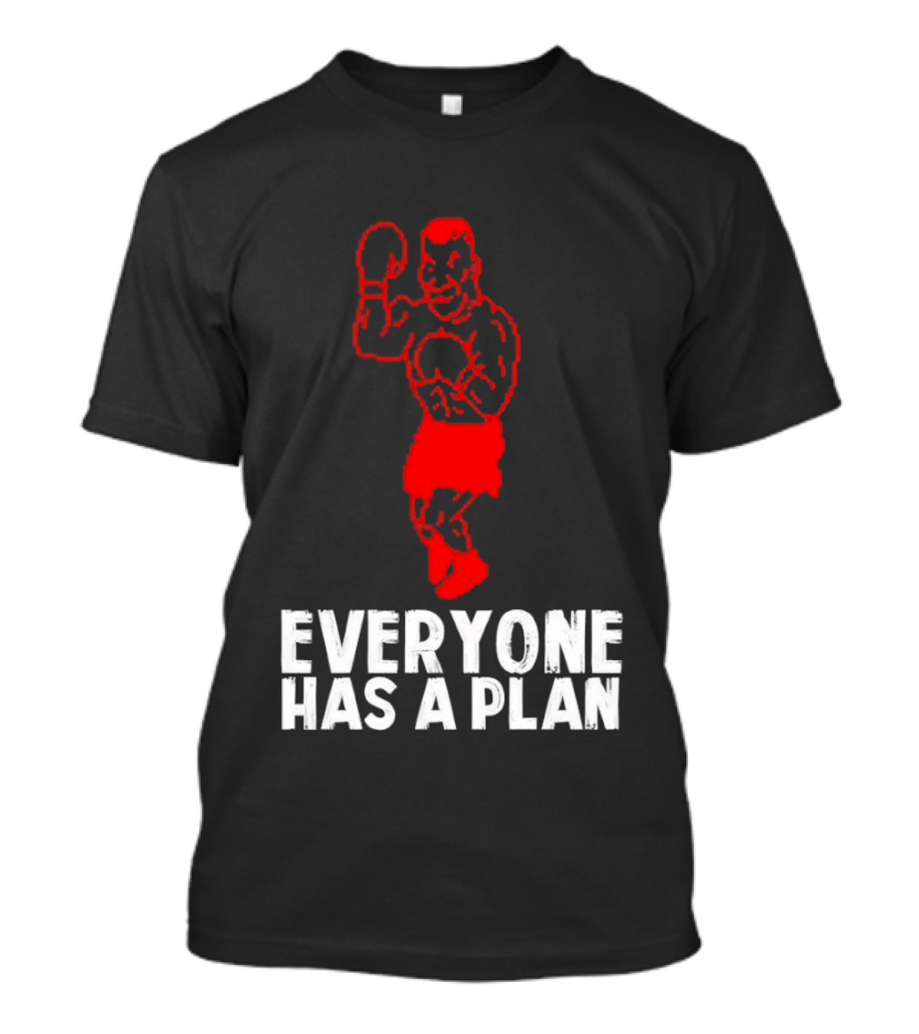 Everyone Has A Plan Punchout Video Game Boxing T-Shirt
