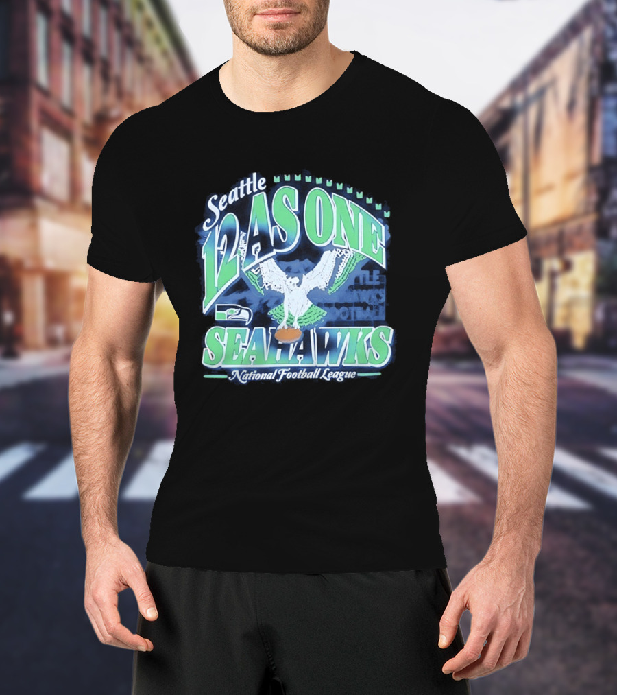 Seattle Seahawks 12 As One National Football League T-Shirt