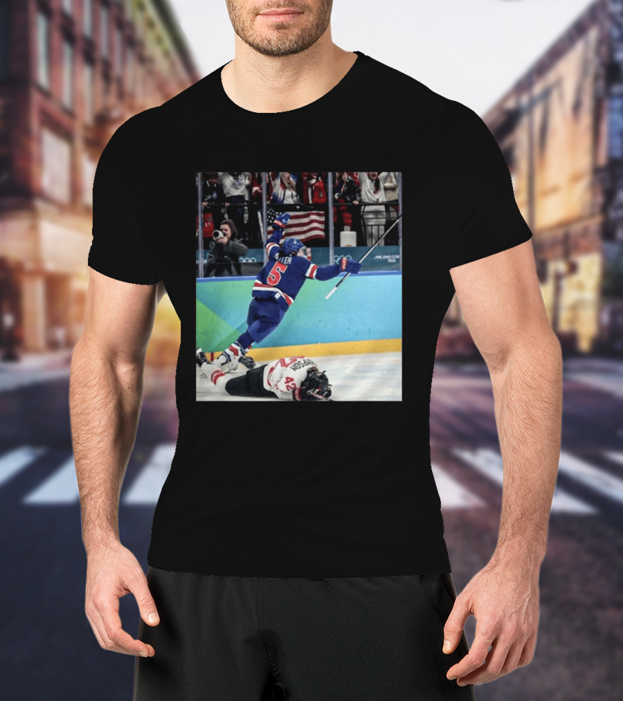 Team USA Women's Hockey Gold Win Milan 2026 Celebration T-Shirt