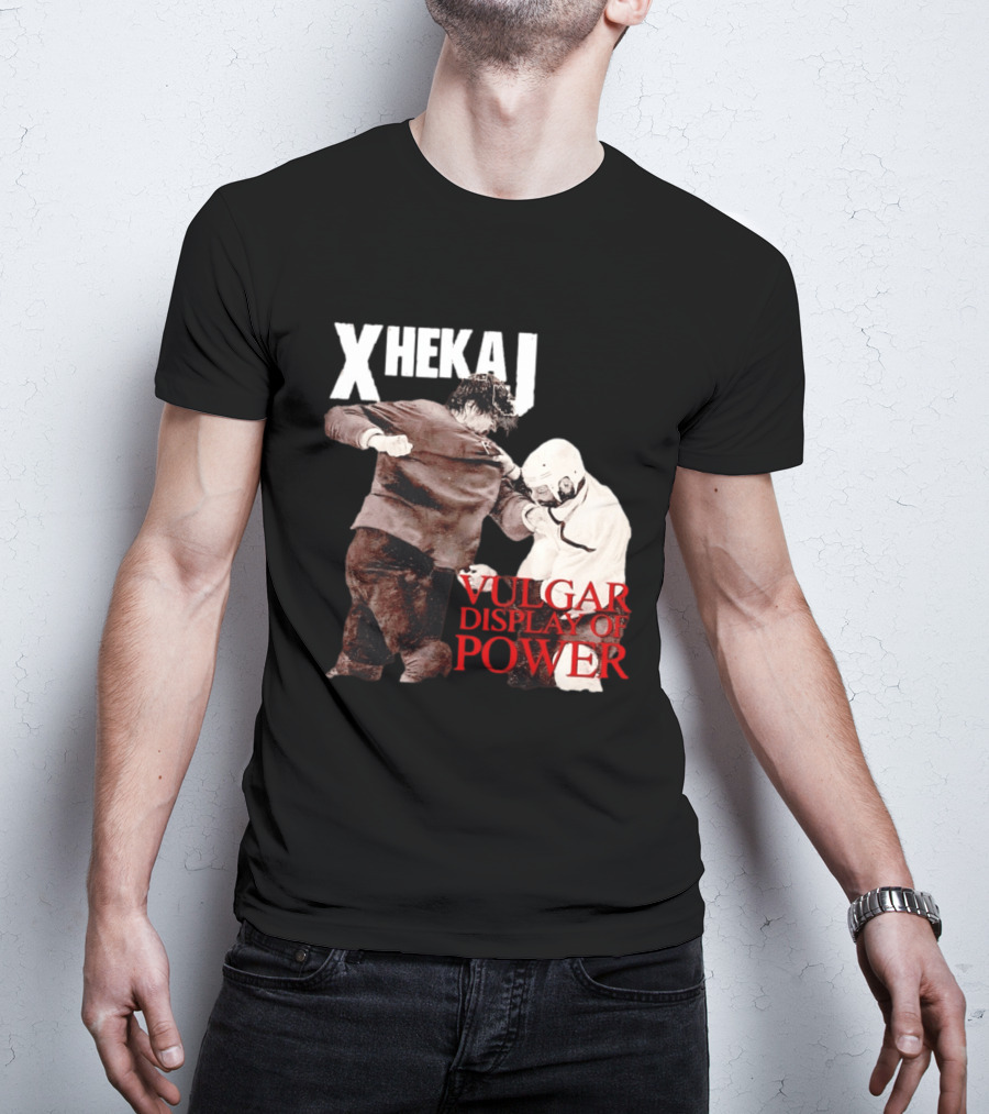 Xhekaj Vulgar Display Of Power Hockey Fight T-Shirt