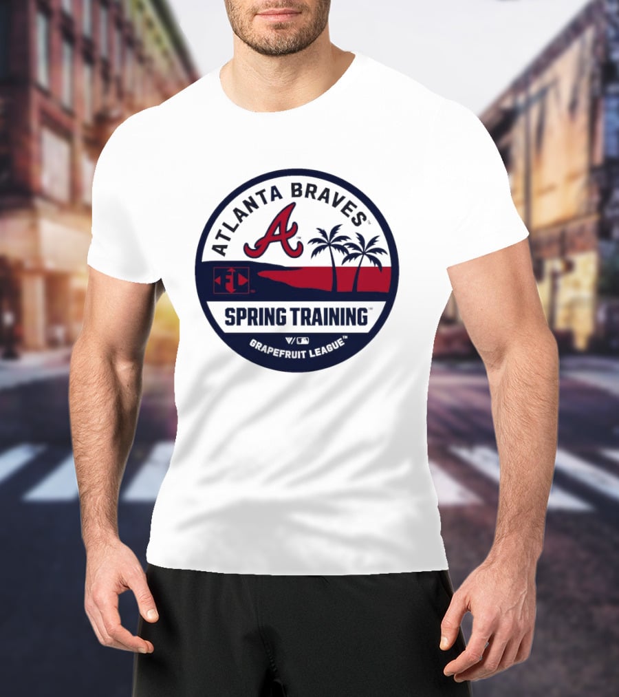 Atlanta Braves Spring Training Grapefruit League Luxe Knit Levelwear T-Shirt