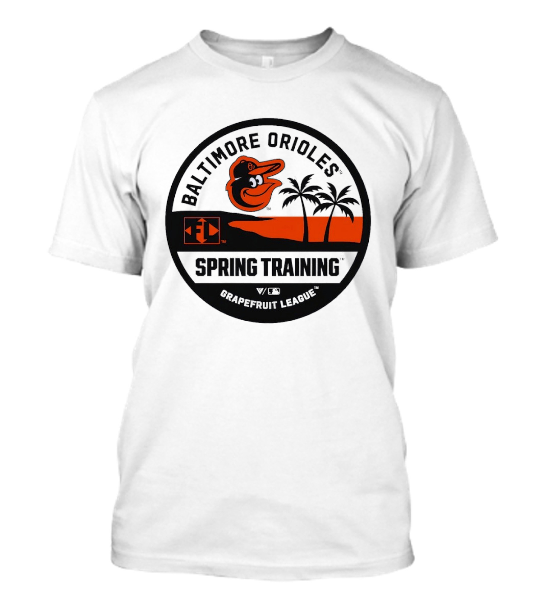 Baltimore Orioles Spring Training Cactus League Palms T-Shirt