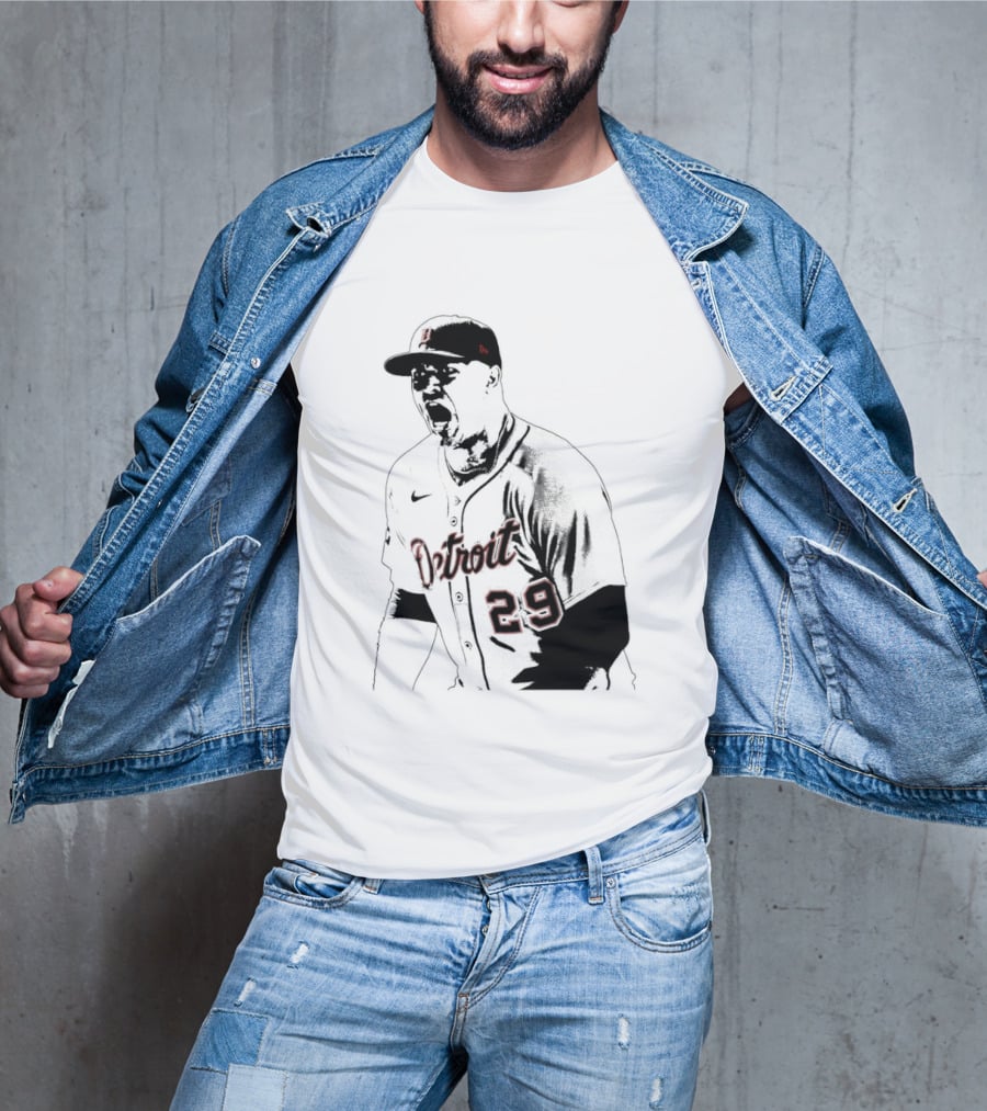 Detroit Tigers Tarik Skubal 29 Don't Tap T-Shirt