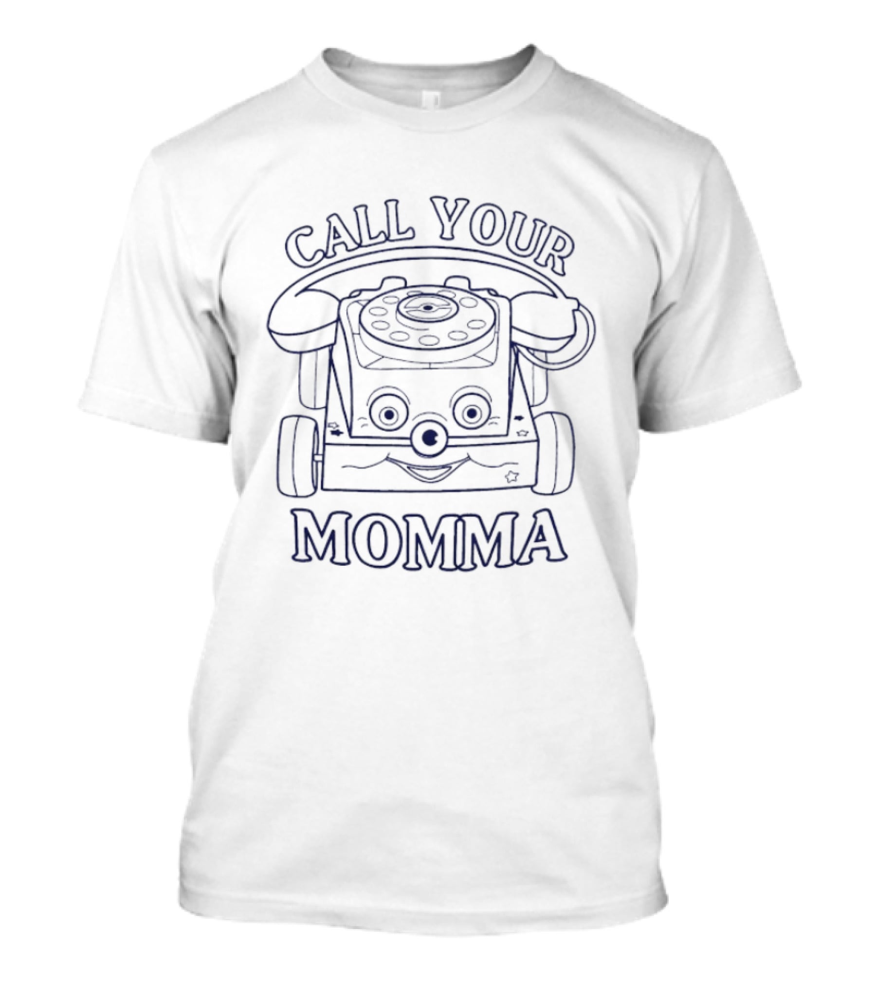 Matt Mitchell Call Your Momma Vintage Toy Phone T-Shirt