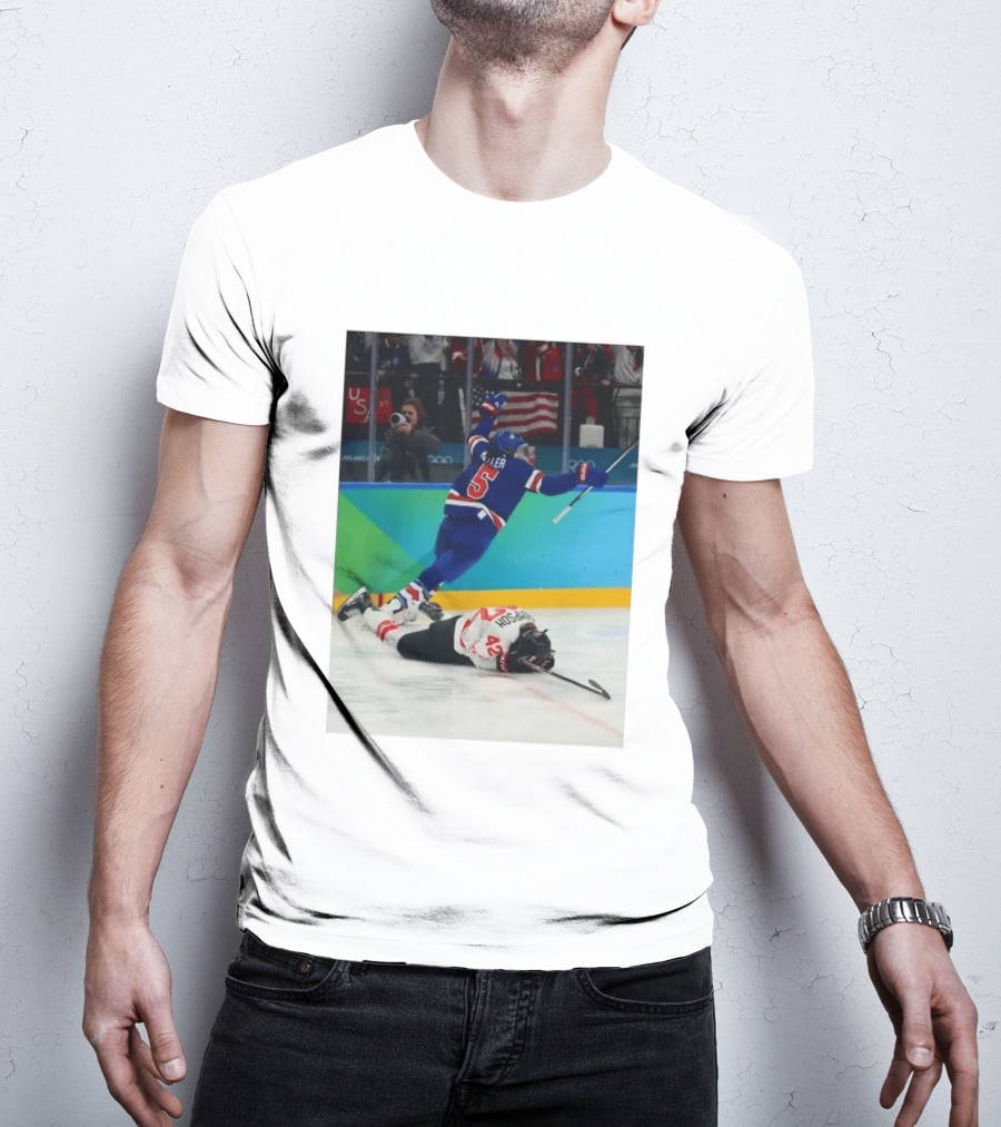 Megan Keller USA Olympic Hockey OT Goal Celebration T-Shirt