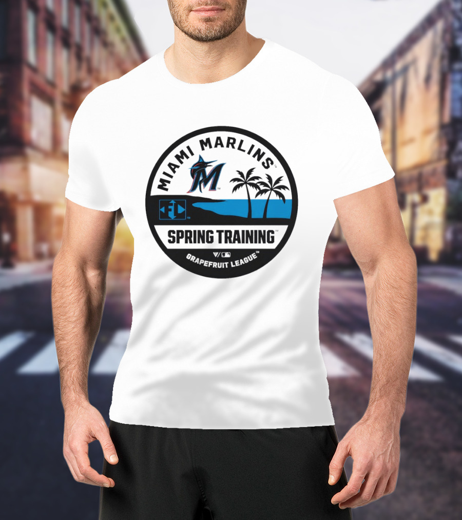 Miami Marlins Spring Training Grapefruit League Luxe Knit T-Shirt
