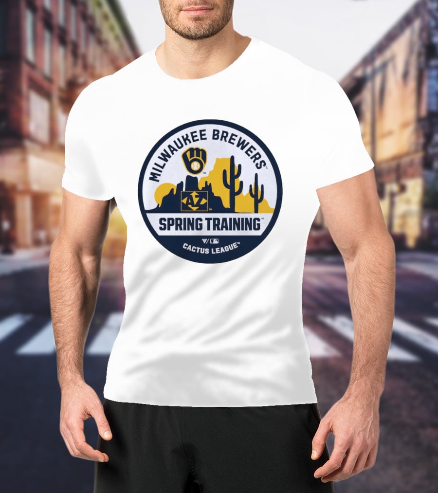 Milwaukee Brewers Cactus League Spring Training Luxe Knit Levelwear T-Shirt