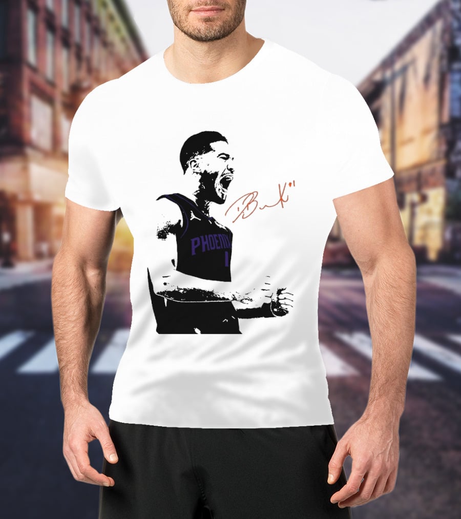 Phoenix Suns Booker Signature Don't Tap T-Shirt
