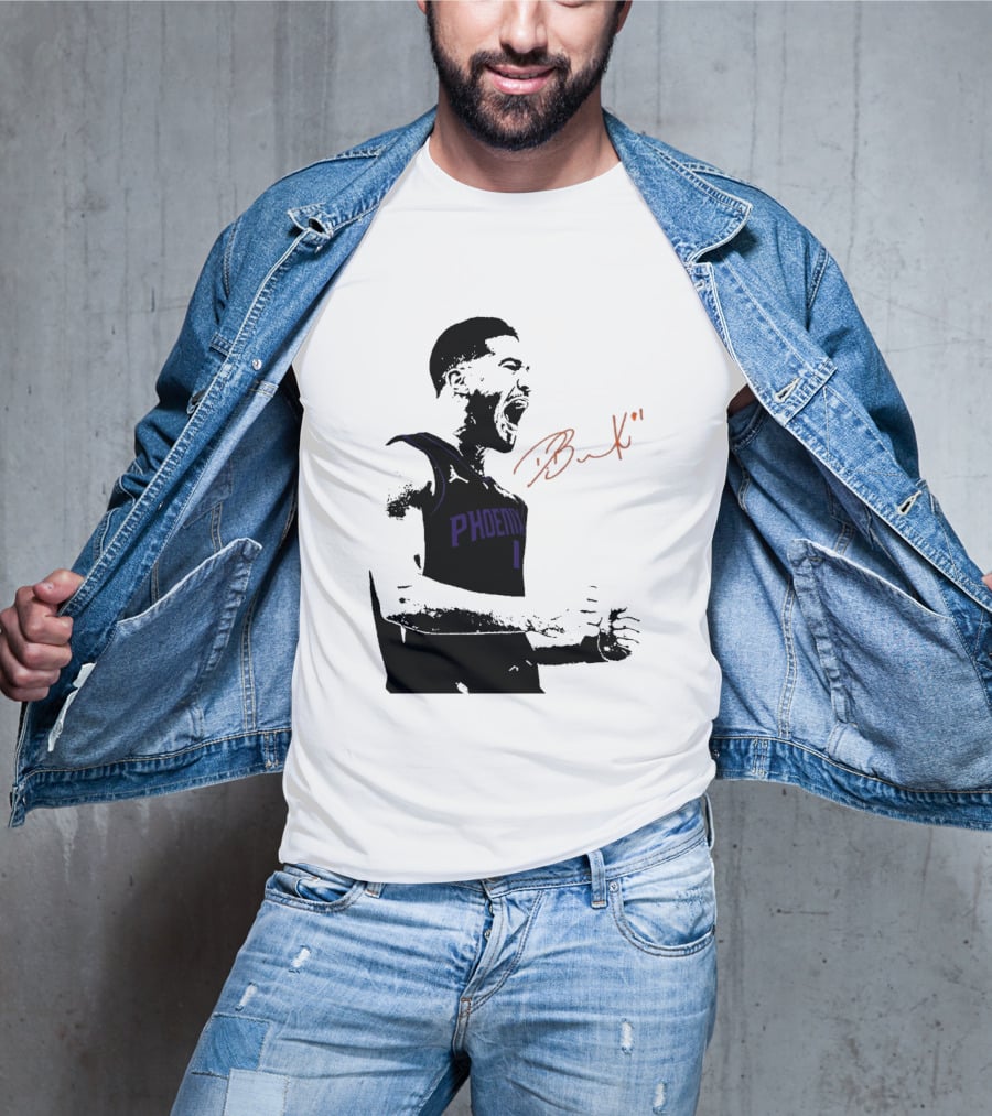 Phoenix Suns Booker Signature Don't Tap T-Shirt