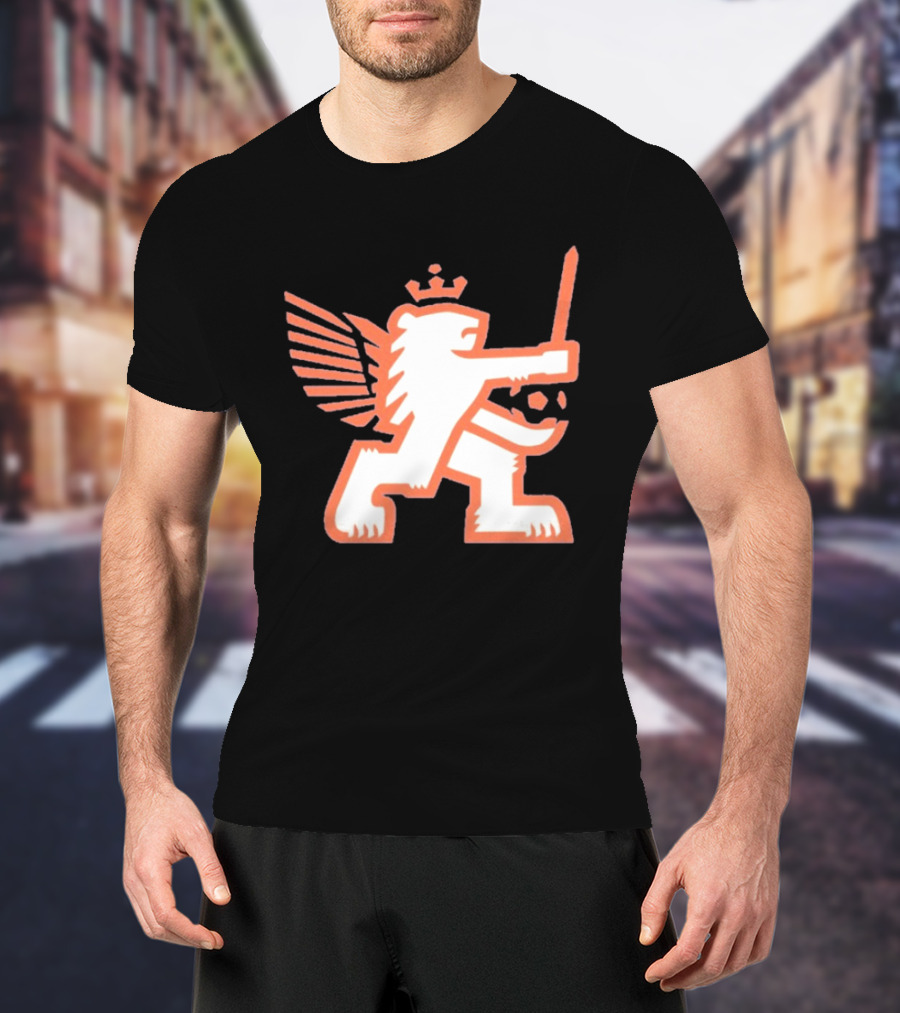 Knifey Lion FC Cincinnati Winged Sword T-Shirt