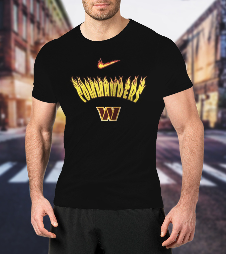 Nike Washington Commanders Firewave Take Command T-Shirt