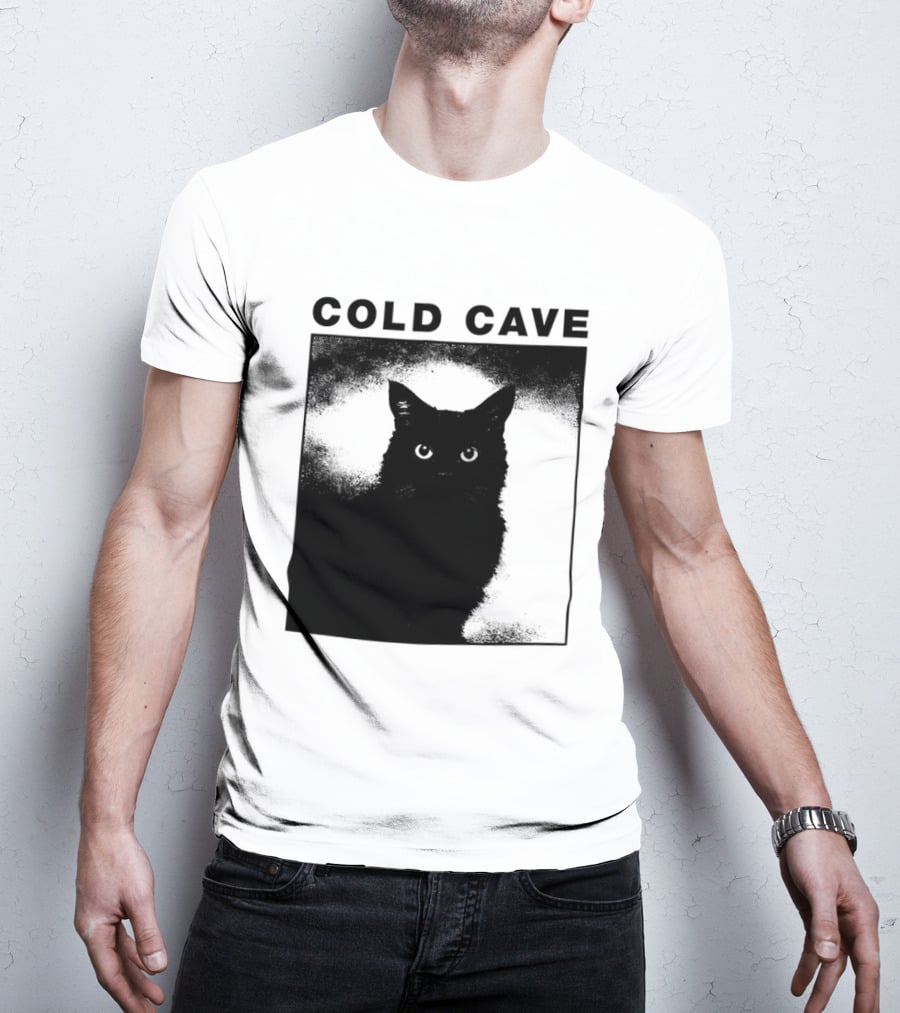 COLD CAVE Cat In Shadow T-Shirt