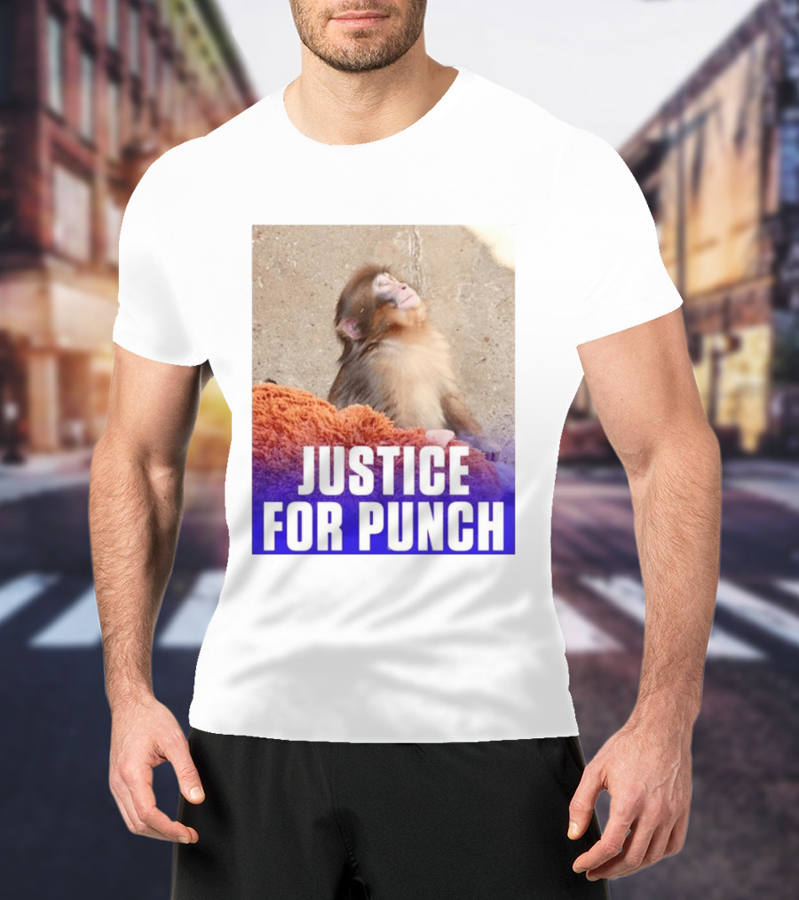 Justice For Punch Monkey T-Shirt