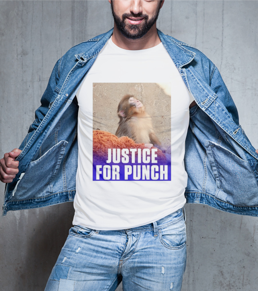 Justice For Punch Monkey T-Shirt