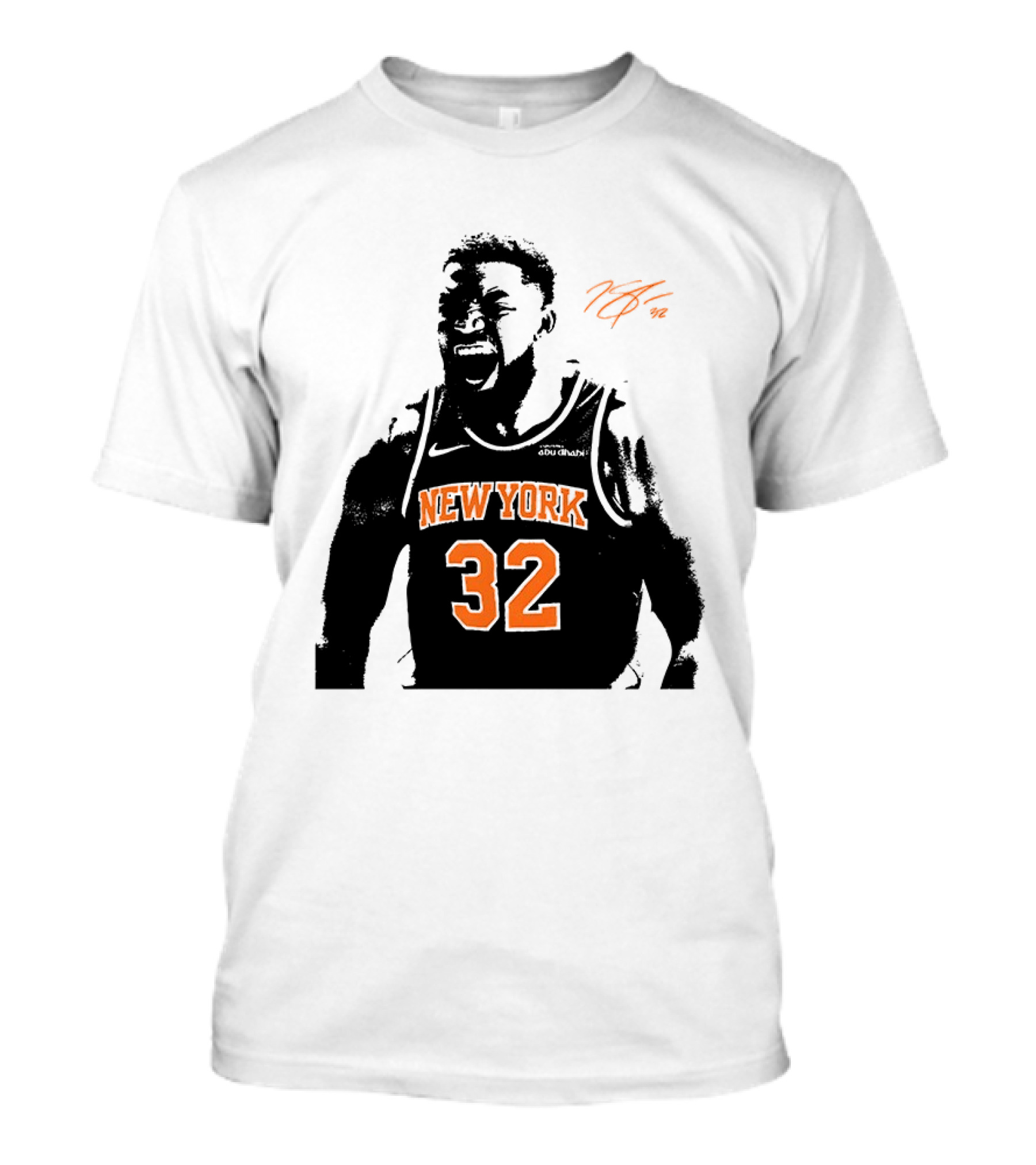 Karl Anthony Towns New York 32 Signature Knicks T-Shirt