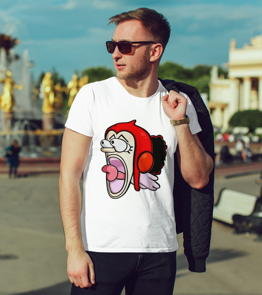 Usopp Sogeking Shout Expression Digital Drawing T-Shirt