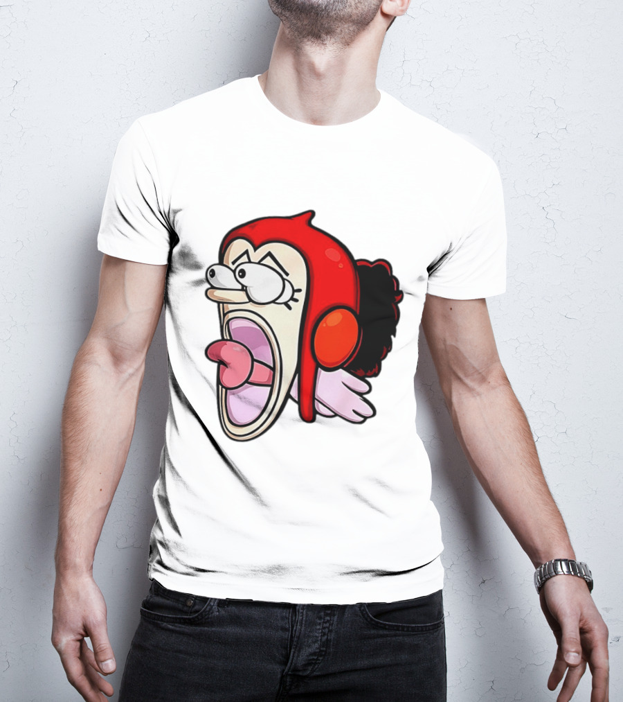 Usopp Sogeking Shout Expression Digital Drawing T-Shirt