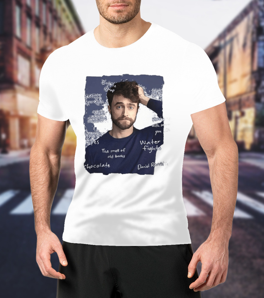 Bubble Wrap Beside Water Fights Ice Cream Chocolate The Smell Of Old Books Daniel T-Shirt