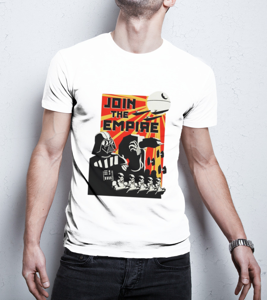 Join The Empire Propaganda Galactic Battle Recruitment T-Shirt