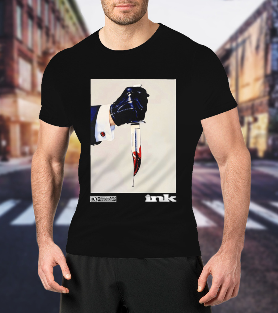 Ice Nine Kills Scream 7 Nightmare On The Knife Part One Bloodied Blade T-Shirt