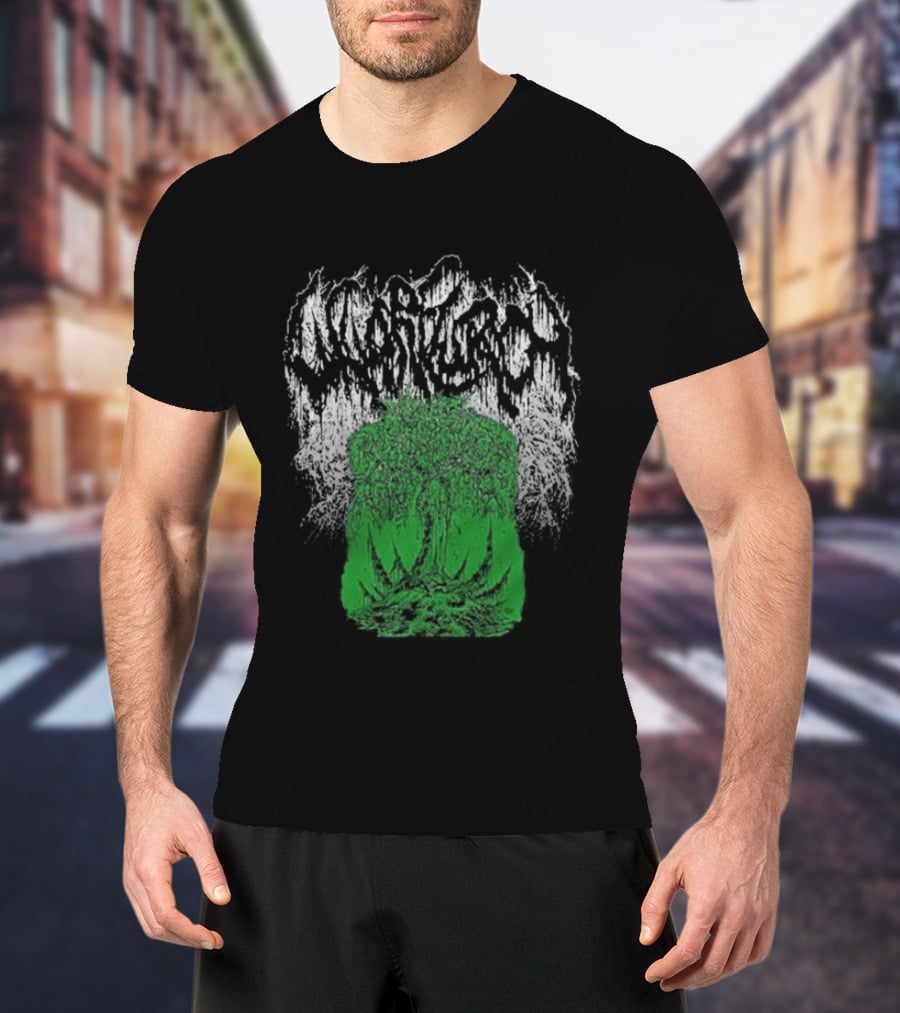 Ultrawharftimate Wharflurch Green Flame T-Shirt