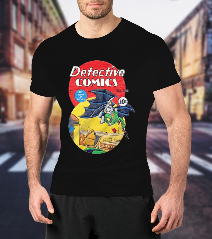 Detective Comics 27 May 1939 Batman 64 Pages Of Action T-Shirt