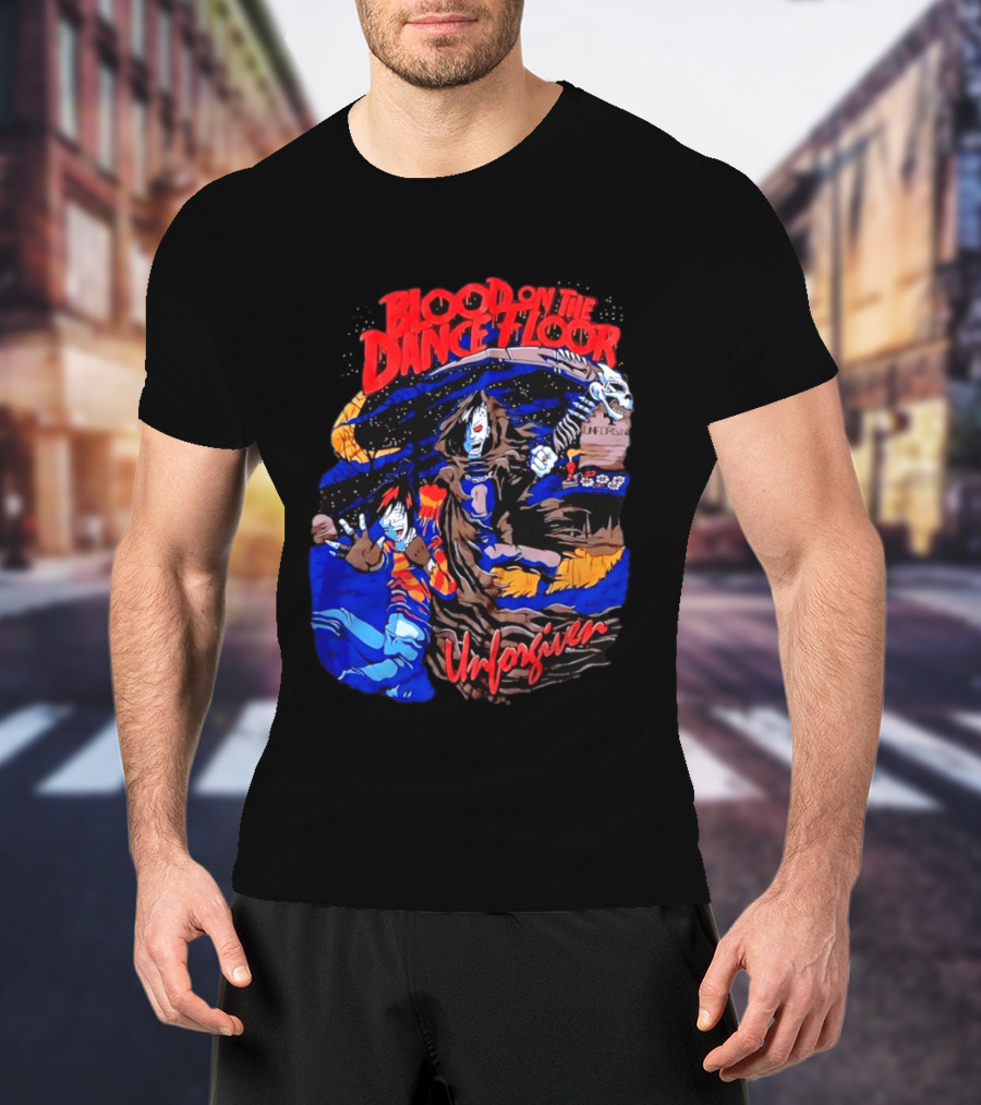 Blood On The Dance Floor Unforgiven Halloween Horror Comic T-Shirt