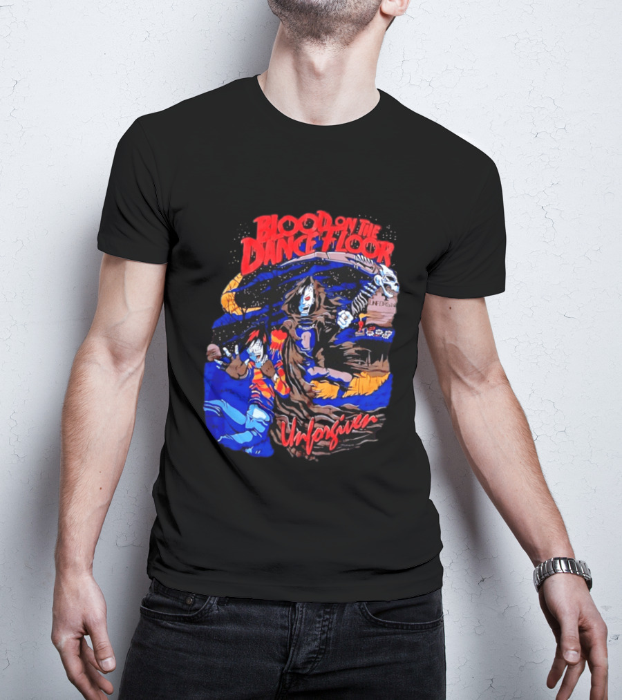 Blood On The Dance Floor Unforgiven Halloween Horror Comic T-Shirt